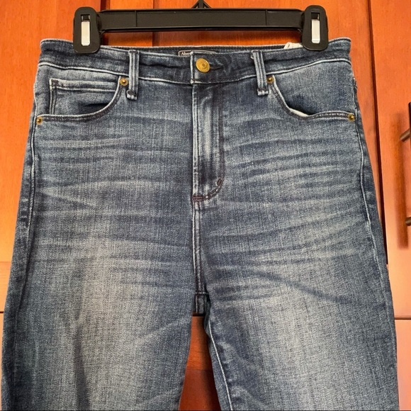 Abercrombie and Fitch Jeans Simone High Rise Super Skinny Distressed Size 28 6 - Picture 2 of 8